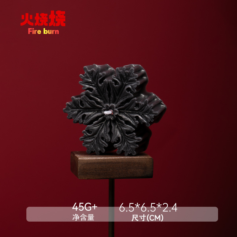 42度低温蜡圣诞节立体雪花香薰蜡烛装饰情侣道具气氛摆件创意蜡烛|undefined