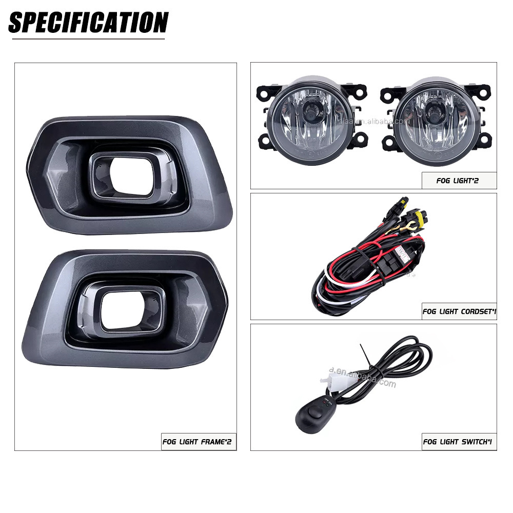 Aplicable a Ford 19 / 20 / 21 nuevo conjunto de luces de niebla delanteras Ranger luces de conducción halógenas luces de parachoques delanteras image 3