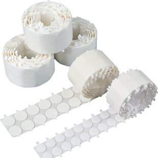 200pcs White Dot Film 15mm ~ 20mm Candle Making Fixed Double-sided Adhesive Aromatherapy Candle Making