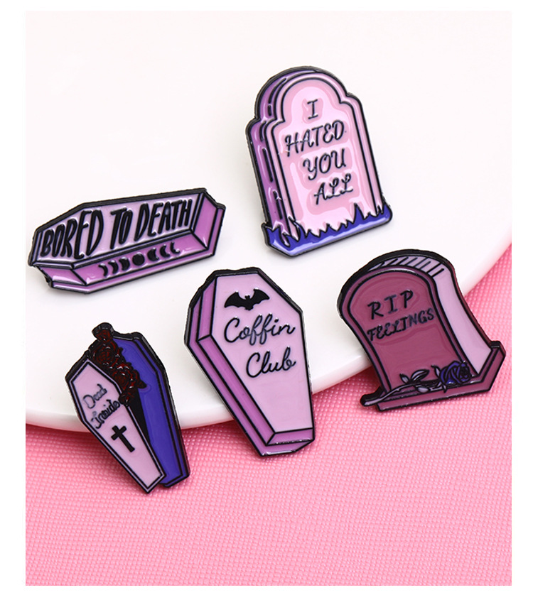 Unisex Gender Punk Style Punk Pin Geometric Alloy Enamel Unisex Brooches