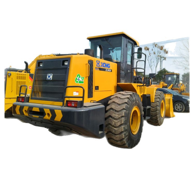 90% de la nueva industria de limpieza Shandong L958F cargador 50 carretillas elevadoras exportación de comercio exterior