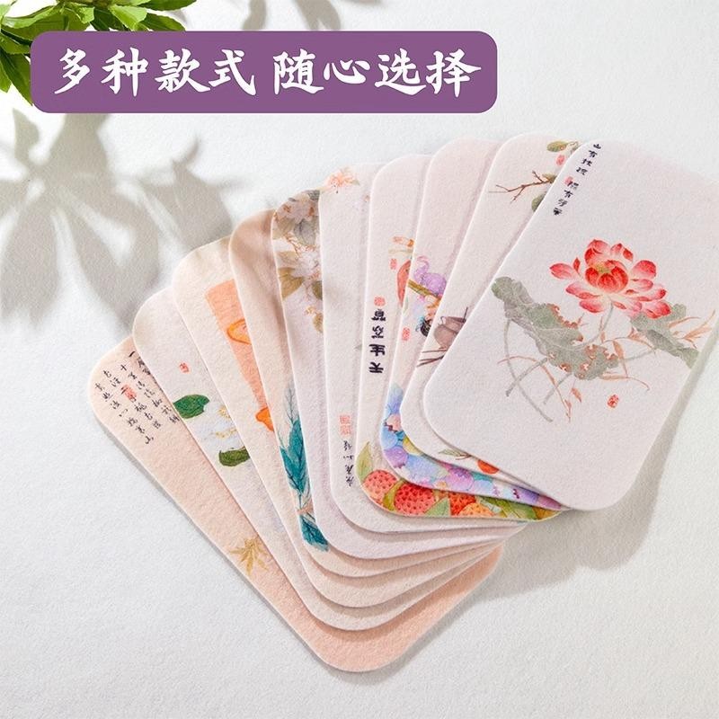 厂家直销书法毛毡臂垫彩绘书画垫文房四宝书桌摆件毛笔书法隔墨垫