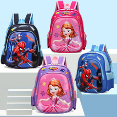 New Children's Cartoon Backpack 3D Hard Shell Dual Shoulder Bag Kindergarten Spider-Man Car Backpack Manufacturer Wholesale