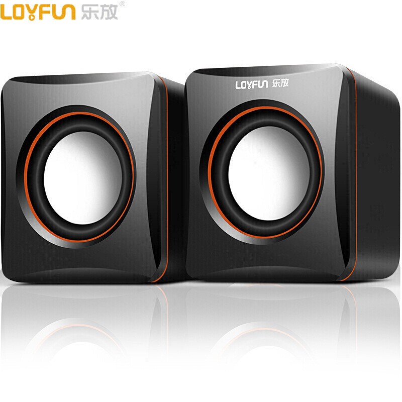 LOYFUN/ LF-701のミニスピーカーのノートパソコンのデスクトップの小さい音響はサブウーファを持ちます。|undefined