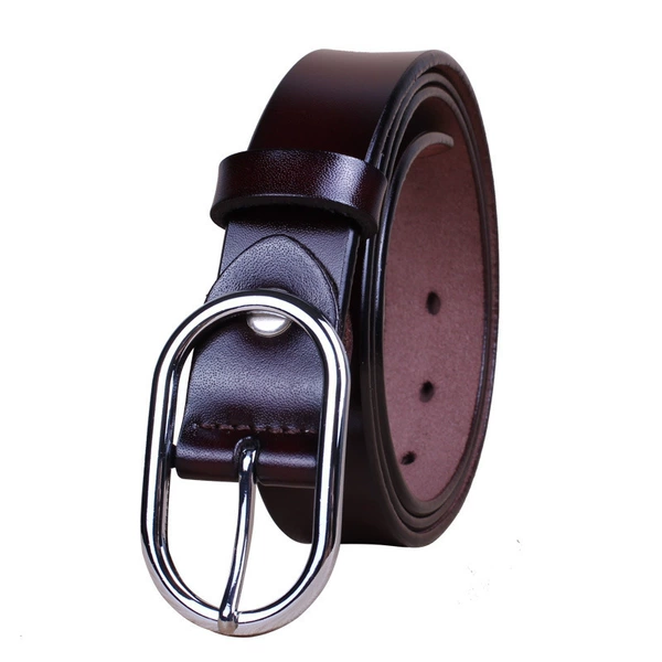 Single -layer leather brown