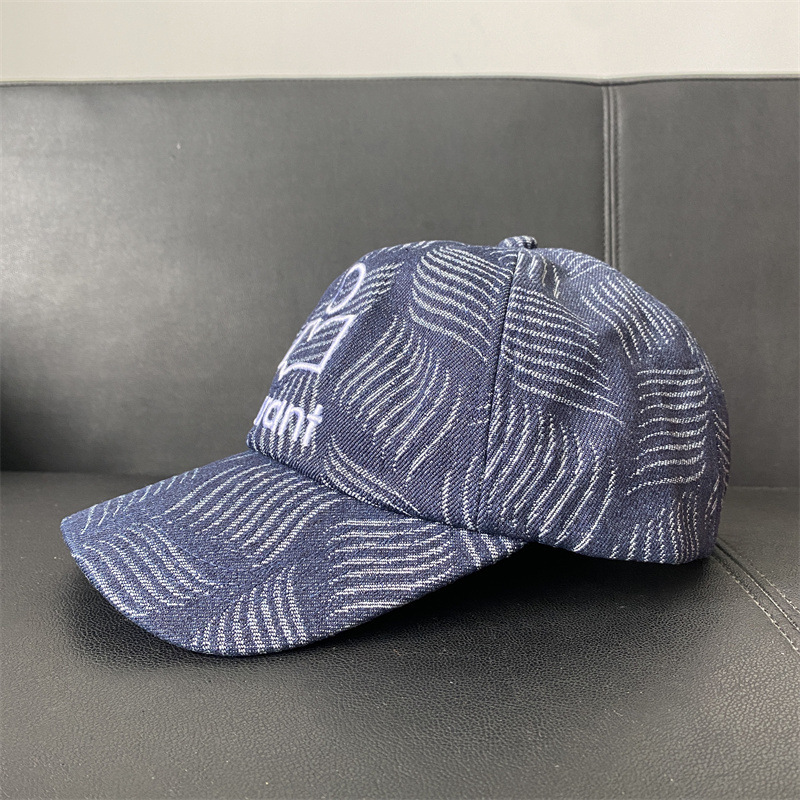 Isabel Marant 牛仔帽子 波浪纹.001