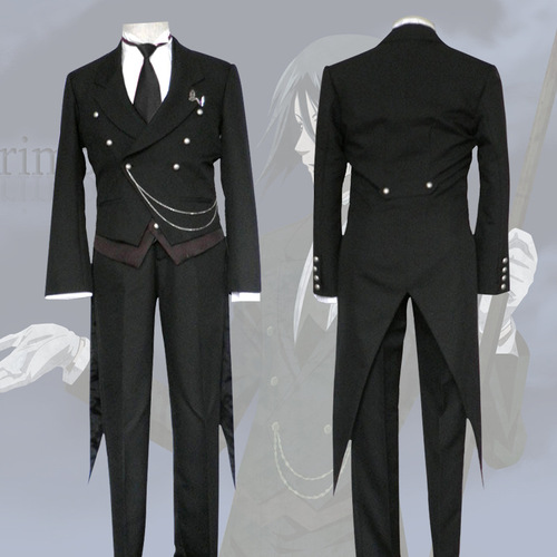 Halloween costume Black Butler cosplay Charles the Young Master choir dress tailcoat cosplay outfit available for sale