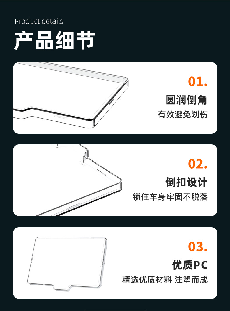 Suitable for Saige Black Knight M10/M10Plus/Ultra/M1 Display Screen Protective Case Modification Accessories
