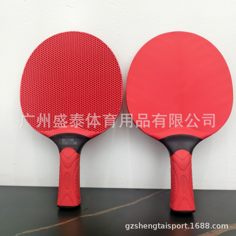 In-Stock Wholesale Offensive High-Elasticity Cross-Border Outdoor Anti-Drop Durable Single Racket Adult Table Tennis Racket, Durable and Resistant