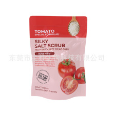 定制贴牌外贸彩色晶体浴盐粗大颗粒芳香沐浴盐ODM OEM袋装浴盐粒