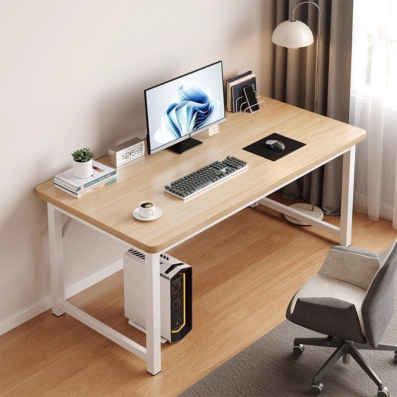 Computer Desk Rectangular Study Table Student Home Writing Desk Rental Room Bedroom Simple Office Desk Work Table