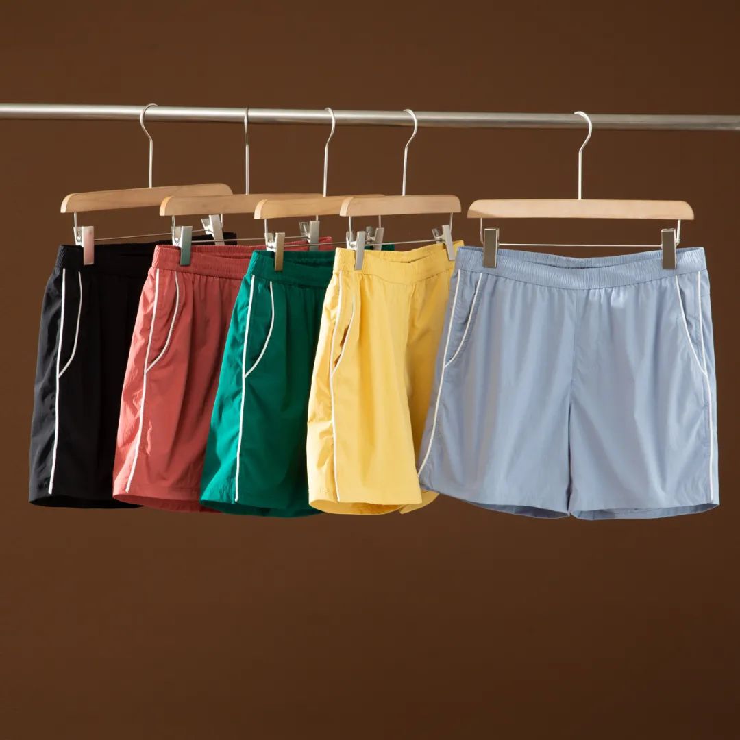 Very Easy to Wear! Thin and Quick-Drying! Men's Summer Cool, Light and Breathable Outdoor Color Matching Fashion Casual Pants and Shorts