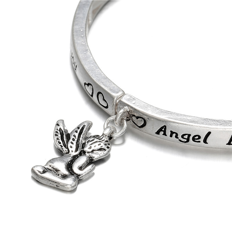 Wholesale Jewelry Simple Angel Pendant Bracelets Nihaojewelry display picture 3