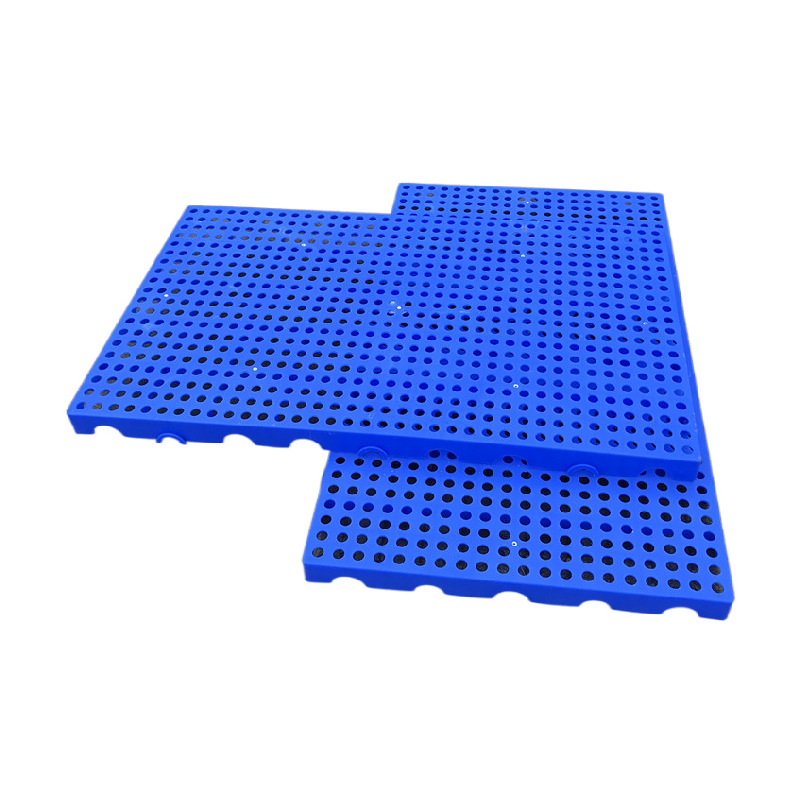 厂家现货湖北武汉加厚塑料垫仓板 防潮隔水垫货板 脚踏地台板