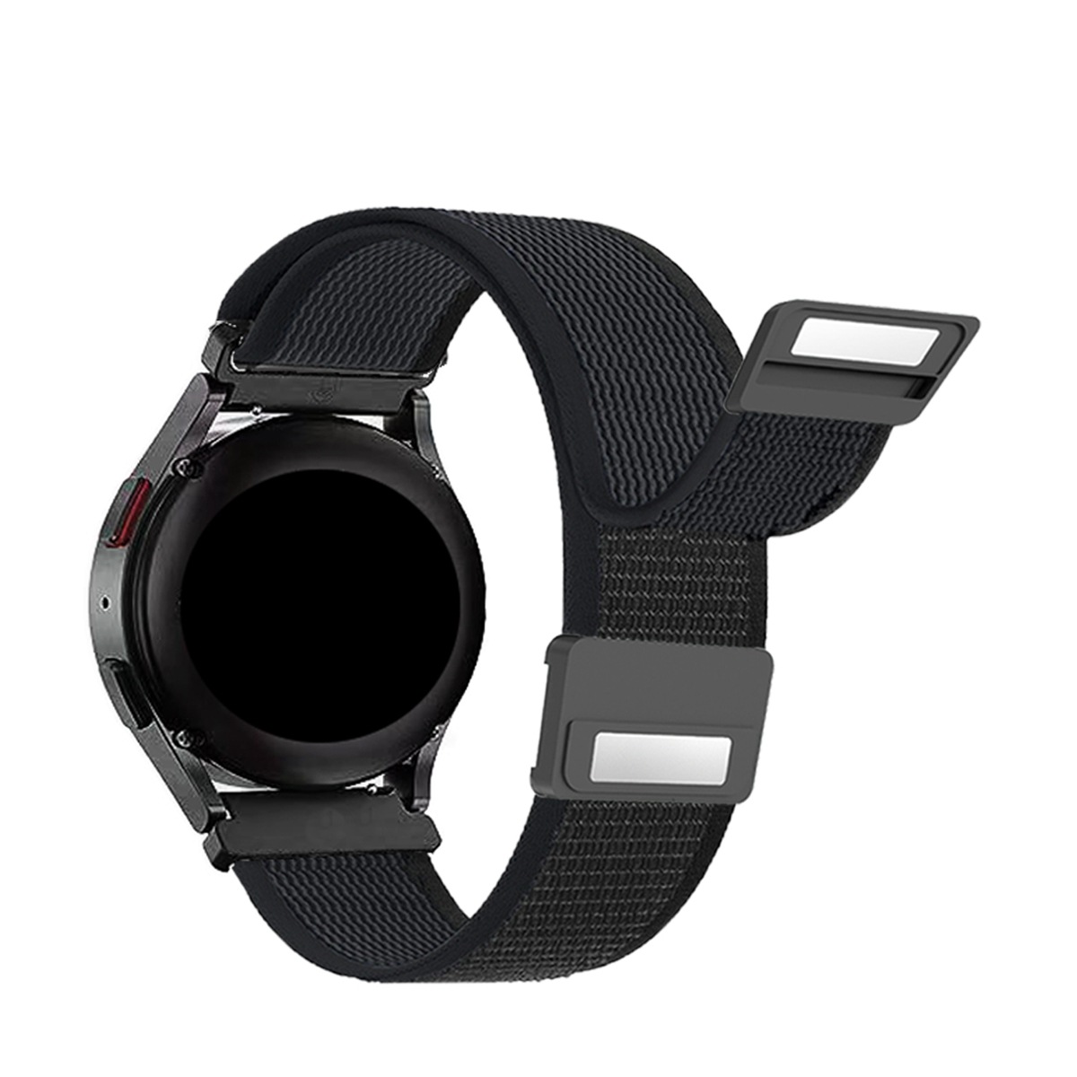 Adecuado para Samsung hebilla magnética montaña salvaje diámetro Correa 18/20/22mm Apple Huawei reloj Correa plástico conector