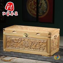 香樟木箱子全樟木储物箱实木嫁妆箱字画收藏箱仿古箱子老樟木箱