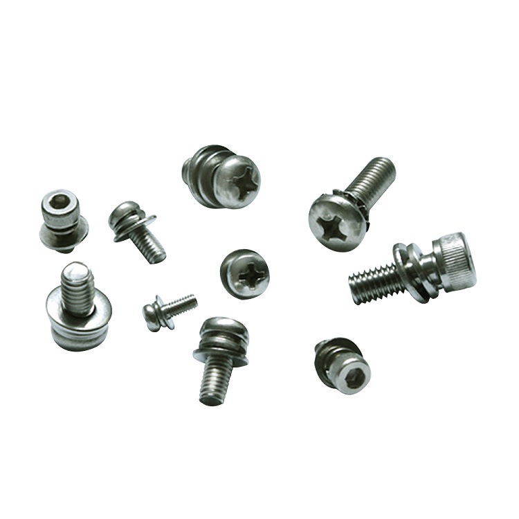 供应内六角组合螺丝ISO7380,非标件,非标螺栓不锈钢组合螺栓