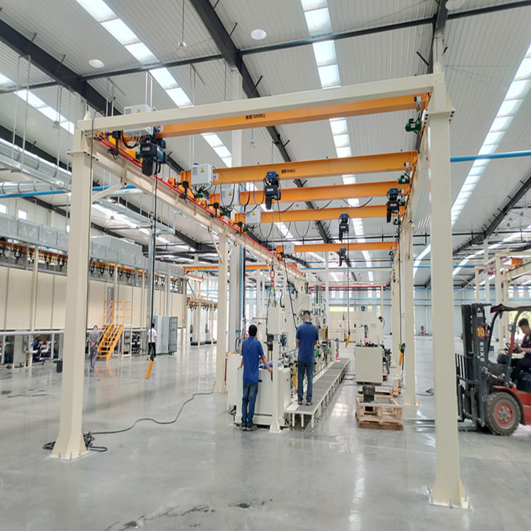 单梁桥式起重机2吨3吨5吨10吨单梁行吊 运行平稳操作简单单梁天车