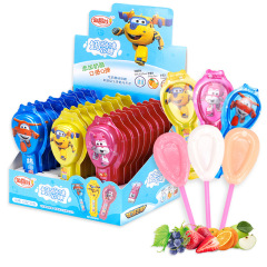 Superhero Cheese Flavor Soft Candy, 13g, Children's Snack, Cheese Flavored Lollipop, Wholesale
