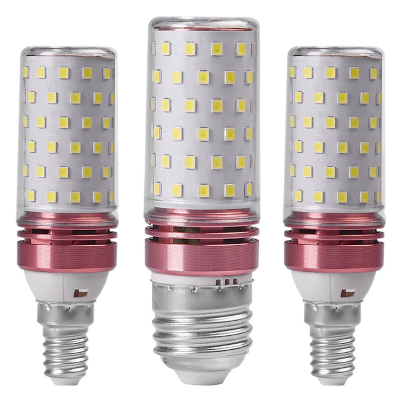Светодиодный кукурузный свет оптом E27 шнек двухцветная свеча лысый сильный лампочка энергосберегающая бытовая лампа с высоким дисплеем E14 лампа