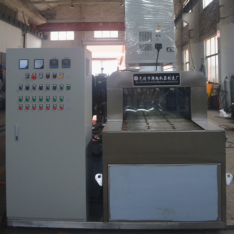 Qxlt70-ⅱ automatic through type cleaning dryer spray type cleaning machine conveyor mesh belt type cleaning machine