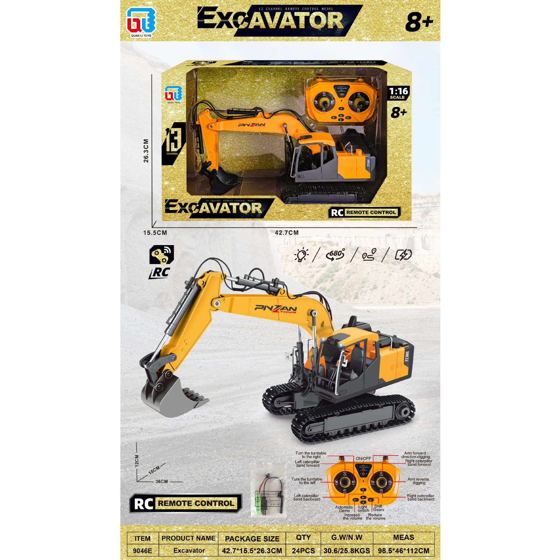 9046E 24 cajas