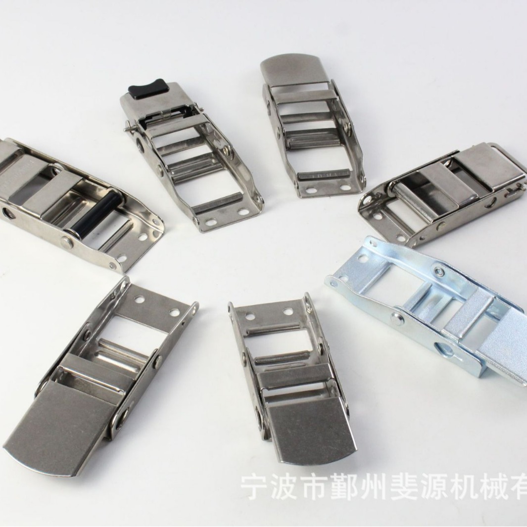 304材质不锈钢偏心扣  铁质镀锌偏心扣 侧帘车按压式压扣