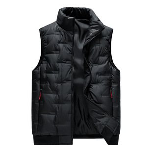 Cotton waistcoat men's autumn and winter new Korean style casual thickened warm waistcoat youth cotton waistcoat men's coat youth