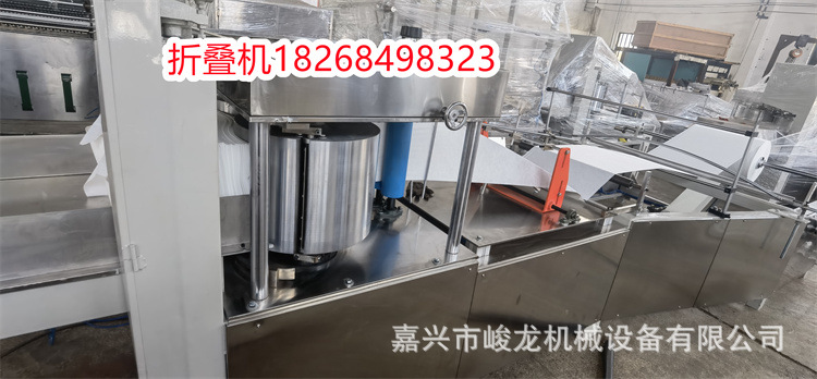 压缩浴巾机 全自动无纺布折叠机 一次性毛巾浴巾美发巾700折叠机