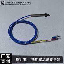 螺钉式温度传感器螺钉热电偶表面测温热电偶轴承测温传感器控温