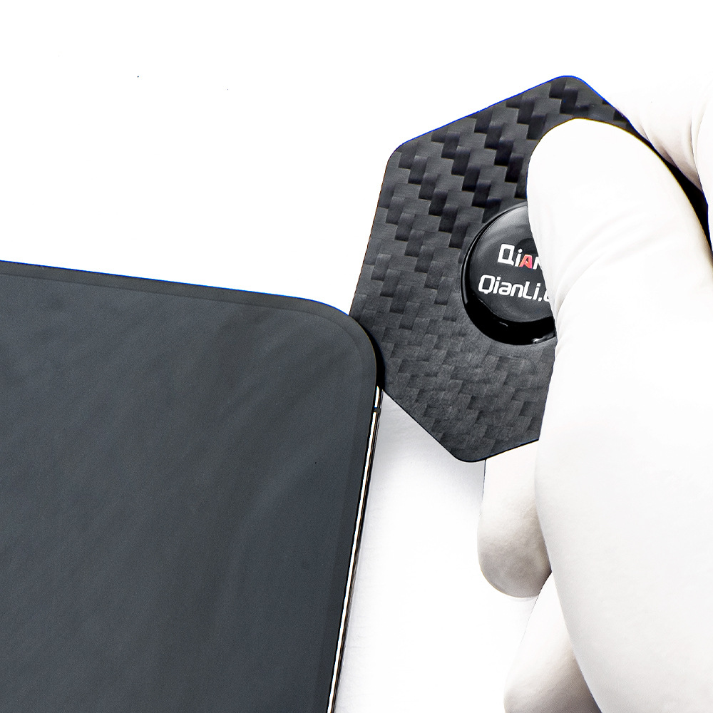 잠재적 인 탄소 섬유 분해 조각 땅콩 명함 탄소 섬유 로터리 휴대 전화 유지 보수 마더 보드 해체 조각