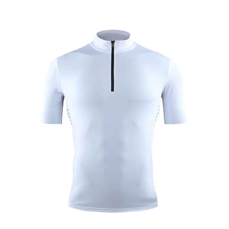 P36-2 화이트 지퍼 T