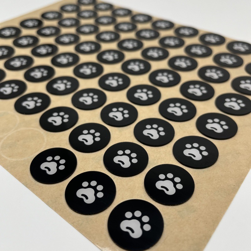 网版丝印定制LOGO显示PC镜片亚克力标识面板CNC精雕外形高粘背胶