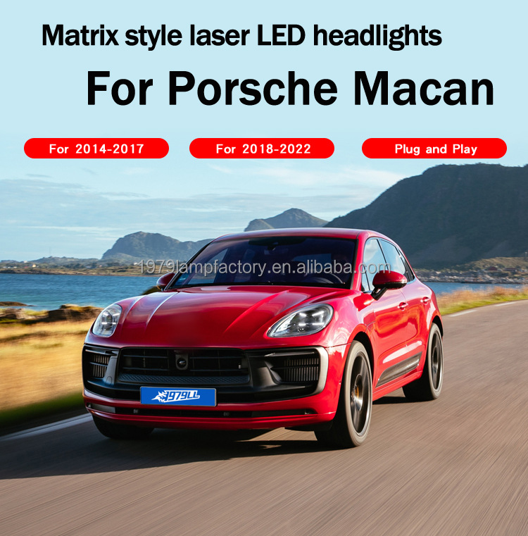 [1979ll]95B headlight upgrade to 2023 matrix headlight for Porsche Maca 95B.1