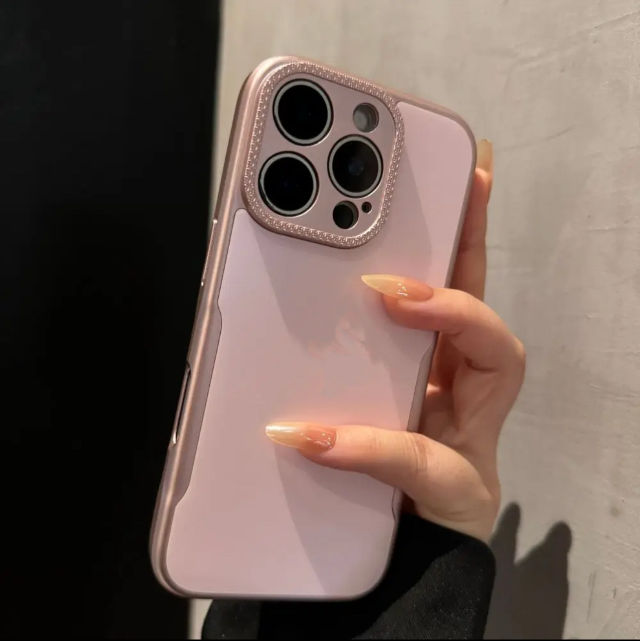 AG磨砂刀锋小蛮腰手机壳适配苹果17promax简约iPhone16高级保护套