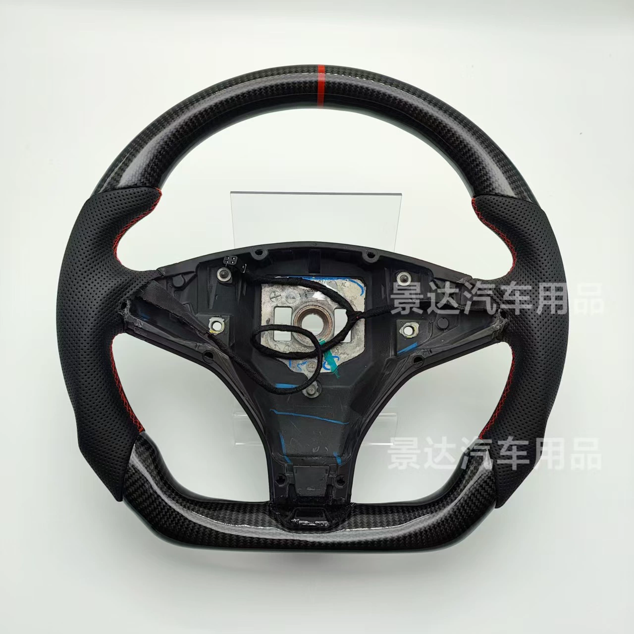 Подходит для модифицированного руля из углеродного волокна Tesla Model X/S, модификация интерьера для моделей 12-20 годов.