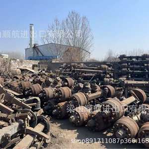 İkinci əl təmirli qoşqu oxu 13t 16t 20 ton Amerika qoşqu oxu