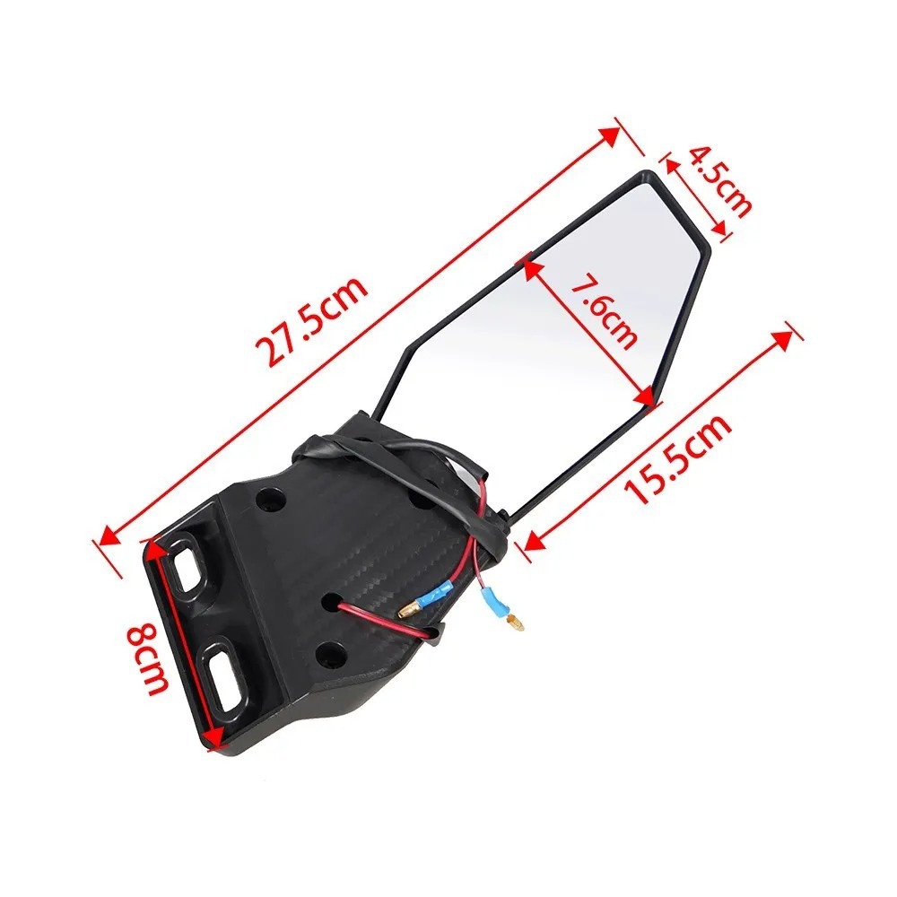 Motorcycle universal rearview mirror modification fixed wing Ducati fixed wing Sports Car Rearview Mirror R3R25 NINJA