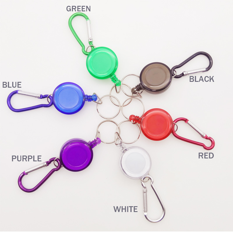 Gourd-Shaped Retractable Keychain Fishing Line Puller Pendant