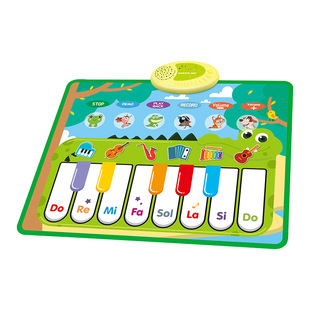 Amazon's New Children's Music Blanket, Early Education Piano Mat, Parent-Child Interactive Cross-Border Toys, Six Musical Instruments