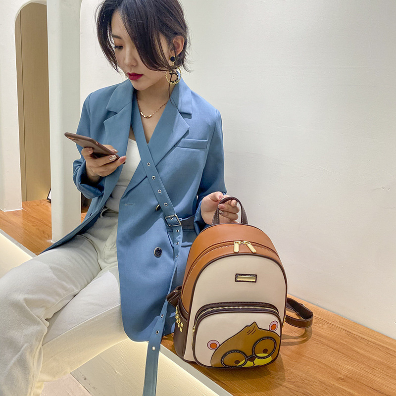 Bolsa de Norte directo de fábrica bolso de las mujeres de la moda del todo-fósforo bolso Super lindo oso fresco estilo occidental mochila