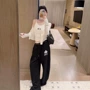 宽松新款直筒秋季裤子