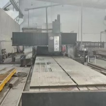处理二手博越翔8米龙门磨床工作台宽度2.5米铣削高度900