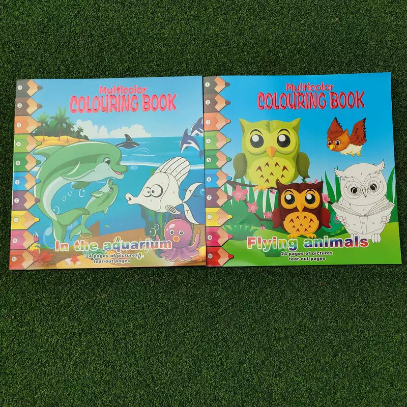 Книга с иллюстрациями для детсада, раскраска, линейный рисунок, 2–3–6 лет, для начинающих