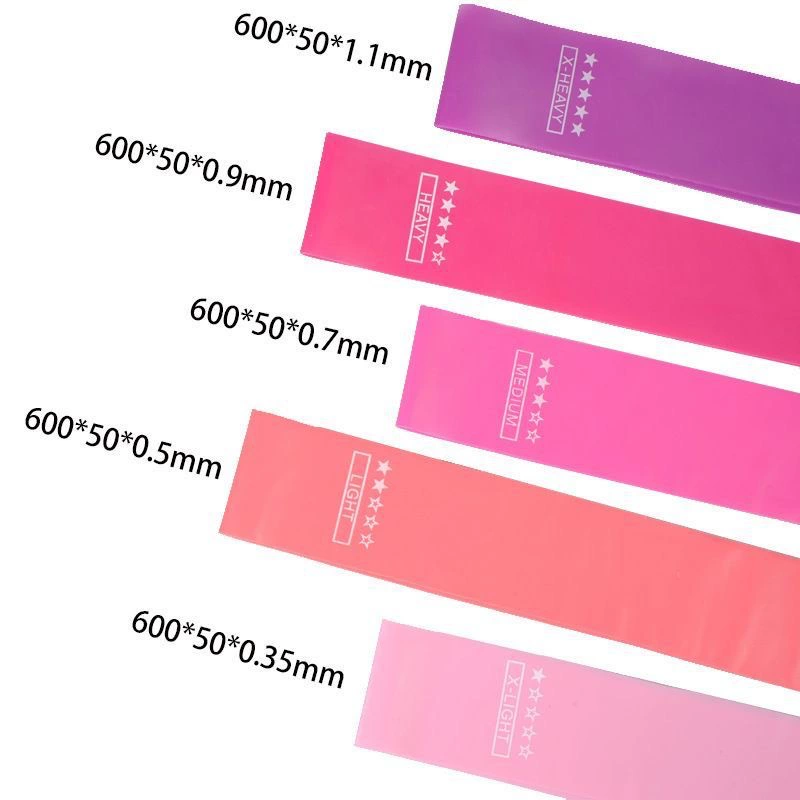 Elastic set for yoga for gym, elastic ring, gradient