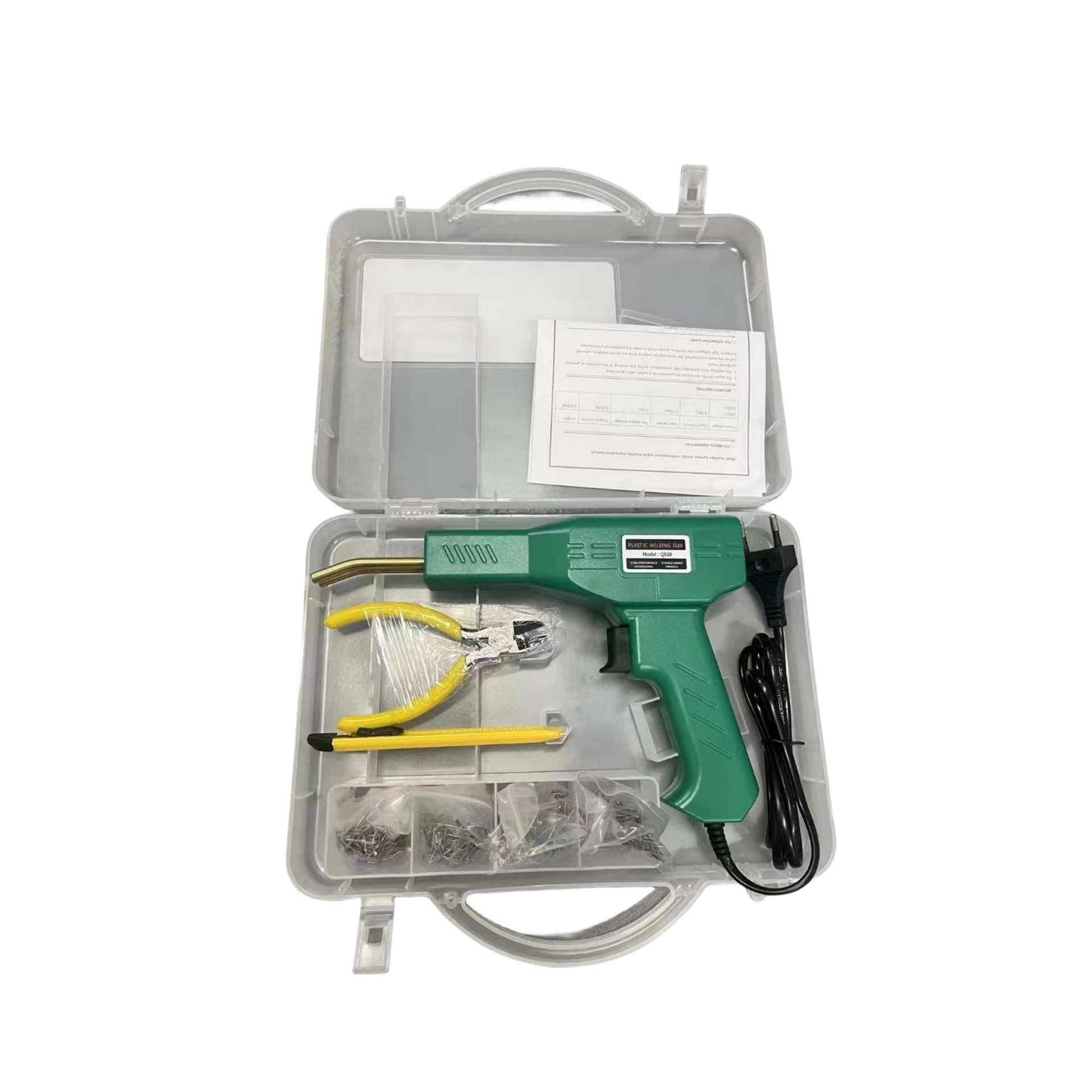 Parachoques del coche pistola de soldadura de plástico máquina de soldadura de plástico herramienta de fusión en caliente máquina de soldadura máquina de reparación de parachoques de plástico