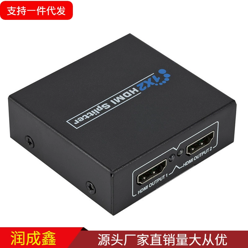 Устройство распределения HDMI на 1 вход, 2 HDMI, один вход, 4K высокое разрешение, HDMI, один в два выхода 2K