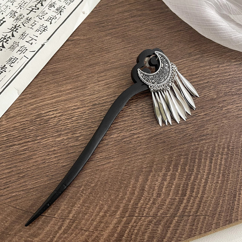 Nuevo estilo chino flange flores clip de cabello paso de agitación Hanfu Zhang clip de cabello antiguo estilo de alta sensibilidad clip de cabello clip de cabello tocado