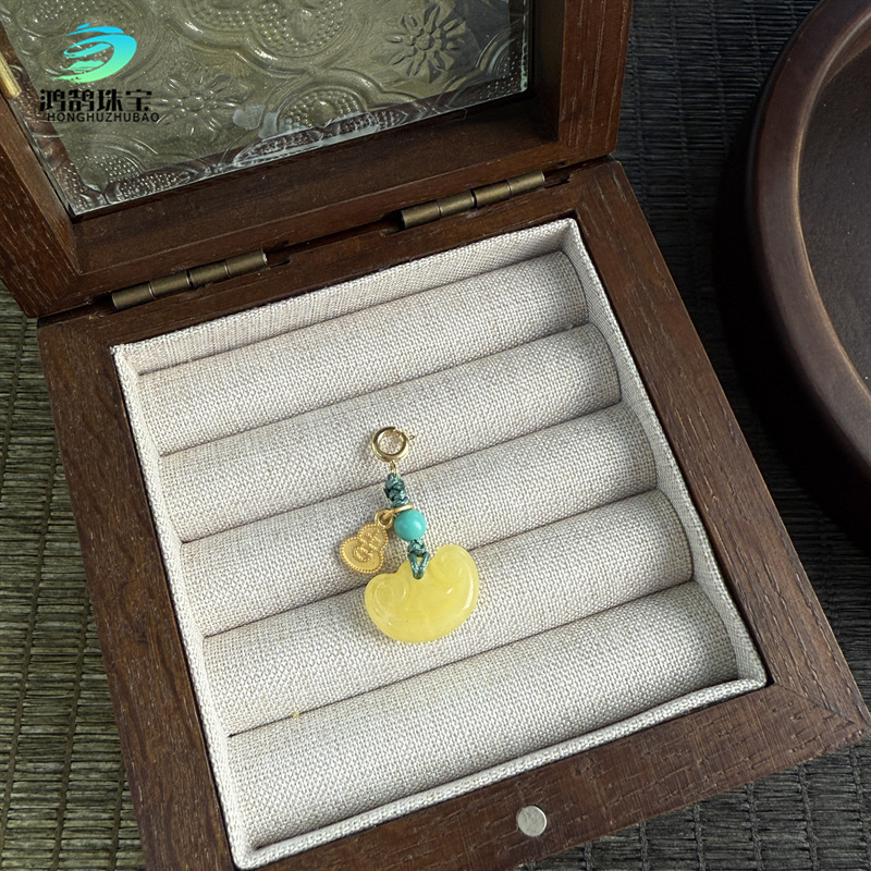Hand-Woven Second-Generation Beeswax DIY Accessories, Beaded Jewelry, Bracelet Spacers, and Decorative Pendants