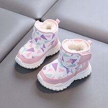 ѩ��ѥ���Ь��ˮ���ëСͯѥ������Ь1-5�q�����ӽq��ů�W��Ь